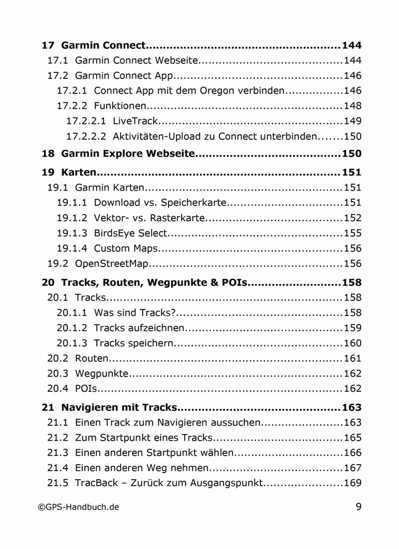 Garmin Oregon 7x0 Handbuch Inhalt (6)